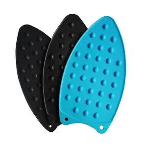 Iron Rest Pad 14* 27cm Anti-slip Heat Resistant Silicone Iron Mat Hot Safety Protection Ironing Rest Pad