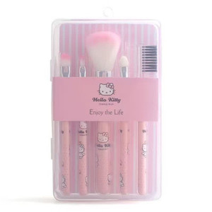 Outil de <span class=keywords><strong>maquillage</strong></span> <span class=keywords><strong>Hello</strong></span> <span class=keywords><strong>Kitty</strong></span>, ensemble de pinceaux de <span class=keywords><strong>maquillage</strong></span>, rose pour enfants, poignée mignonne <span class=keywords><strong>Hello</strong></span>, 5 pièces - Product Image 3