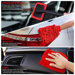 Nouvel ensemble de 24 brosses de <span class=keywords><strong>nettoyage</strong></span> automobile PMS, en plastique PP, pour <span class=keywords><strong>perceuse</strong></span> électrique, pour évents d'aération, élimination des saletés et des saillies, avec éponges de précision - Product Image 2