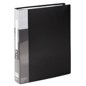 Comix United Clear Book A4, organizador de oficina con 80 bolsillos, tipo vertical, rectangular, de plástico PP, azul y negro - Product Image 5