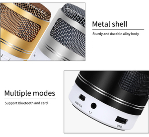 LAIMODA Mnini bajo <span class=keywords><strong>Parlante</strong></span> Bluetooth altavoces inalámbricos <span class=keywords><strong>DJ</strong></span> altavoz Subwoofers altavoz portátil inalámbrico de Karaoke - Product Image 5