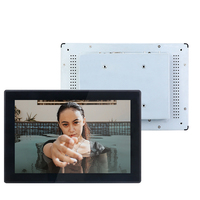 Boîtier métallique, module LCD 10,1'', écran VGA, Raspberry Pi PortPi 3A, moniteur tactile industriel