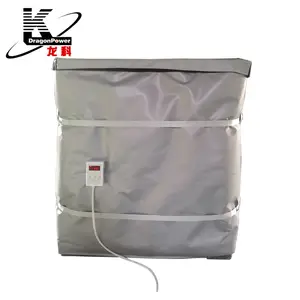 Durable Black IBC Tank Heating Blanket with Adjustable Thermostat Equipment for Milk Honey Oil Heating