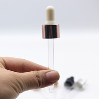 18-410 tapa de aluminio para botellas de vidrio de oro/plata/de alumita negra cuentagotas tapas