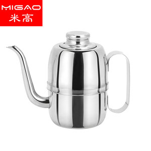 Olla de aceite de acero inoxidable Migao de 2.0-3.0L con pico largo para uso en la cocina - Product Image 5