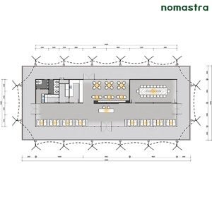 Sang trọng Modular tổ chức sự kiện lều hội trường với khu vực phòng chờ cho Lakeside glamping ở Châu Âu tùy chỉnh nhà hàng khách sạn Lều sang trọng đám cưới lều - Product Image 6