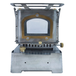 Bếp đèn dầu ngoài trời, bếp lửa xem bếp, lò sưởi, cắm trại, pha trà, rượu Retro, xem lửa cửa sổ - Product Image 1