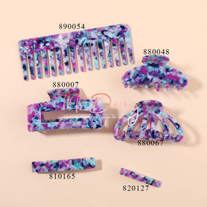 Trépied à cheveux, peigne, pince, clips pour cheveux, Massage pour coiffure, écologique, tendance européenne - Product Image 6