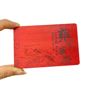 بطاقة الأعمال الاجتماعية البلاستيكية المطبوعة للأعمال من بولي كلوريد الفينيل المطبوع بأشعة فوق - Product Image 4