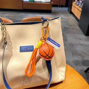 Porte-clés créatif Football Basketball Tennis, breloque pour sac de sport, cadeau pratique pour filles - Product Image 6