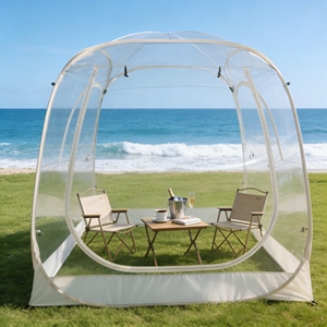 Dôme <span class=keywords><strong>de</strong></span> tente transparent à design rond, directement <span class=keywords><strong>de</strong></span> l'usine, idéal pour les pique-niques et les jardins en plein air - Product Image 3