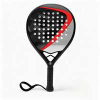 Raquette de padel en bois en gros, classique et durable, pour clubs, écoles et événements sportifs promotionnels