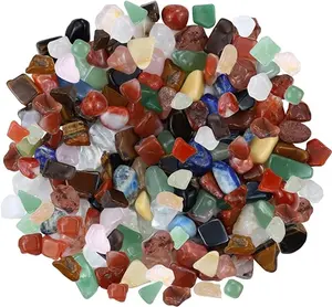 Crystal Flake Stone Colored Stone Crystal Craft Gem Point Rock Crystal Obelisk products for home decoration