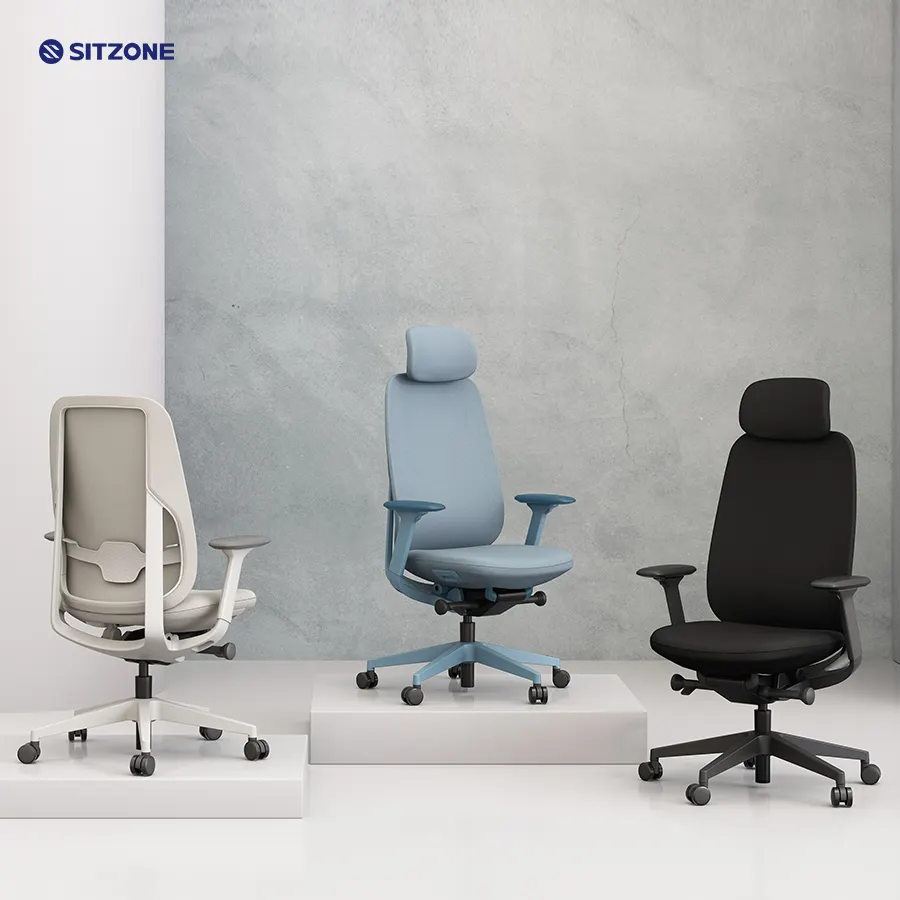 Sitzone popolare scelta mobili da ufficio Executive con schienale alto regolabile in Mesh sedia Silla De Escritorio sedia da lavoro