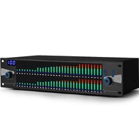 Nouveau Processeur DSP d'Effet Audio Graphique Égaliseur Numérique Professionnel Double 31 Bandes pour Karaoke Maison Scène - Système DJ 2U