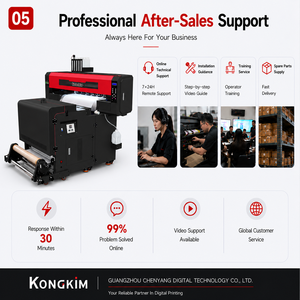 KONGKIM USA Solución Integral de Impresión DTF, Impresora DTF para Camisetas de 12/24 Pulgadas, Cabezal XP600 I3200, Colores Vibrantes, Controlador ICC Profesional - Product Image 3