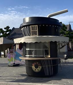 Hot High-End <strong>Mobile</strong> Dining Car Fast Food Hotdog Trailer Internet Celebrity Coffee Cup Aluminum Coffee <strong>Bar</strong> Pavilion For Shopping - Product Image 2