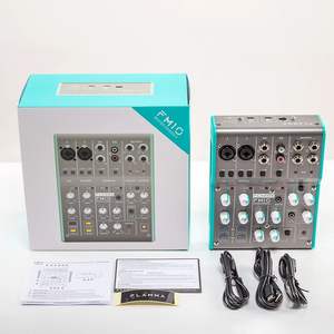 Console de mixage <span class=keywords><strong>Flamma</strong></span> FM10 6 canaux avec interface USB et alimentation fantôme 48V - Product Image 5