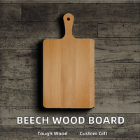 Planche à découper en bois d'érable réversible pour la cuisine avec rainure pour le jus, grande taille au prix le plus bas