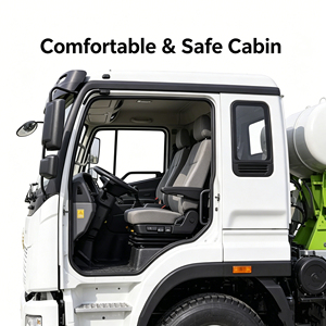 <span class=keywords><strong>Camion</strong></span> malaxeur à béton haute performance anti-usure <span class=keywords><strong>avec</strong></span> <span class=keywords><strong>pompe</strong></span> et moteur, système hydraulique stable pour le transport de ciment en construction urbaine - Product Image 6