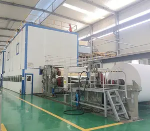 Office napkin tissue kraft recycling paper making manufacturing machine price