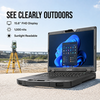 Ordinateur portable semi-robuste Getac S510 15,6 pouces Intel Core Ultra 5 125U 16 Go DDR5 256 Go SSD Windows 11 Pro