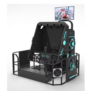 เครื่องจำลองโรงภาพยนตร์ VR แบบ 2 ที่นั่ง หมุนได้ 360 องศา สำหรับใช้งานในร่ม พร้อมเกมส์กว่า 40 เกม รับประกัน 3 ปี ผลิตจากไฟเบอร์กลาสและโลหะ ทนทาน เหมาะสำหรับห้างสรรพสินค้าและสวนสาธารณะ - Product Image 3