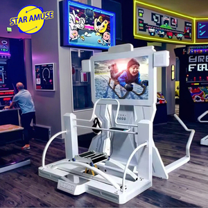 Ski de <span class=keywords><strong>VR</strong></span> emballant le ski de réalité virtuelle du parc d'attractions 9D de simulateur emballant les jeux surfants de divertissement de sport de machine - Product Image 2