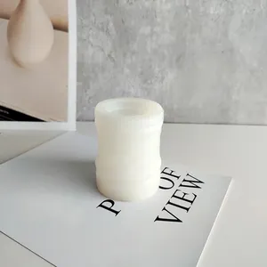 J10-197 nuovo Design in resina epossidica profumata di candela in Silicone stampo Mini borsa a forma di candela