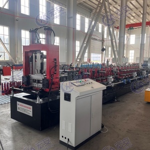 Máquina Formadora Automática HANAU Controlada por PLC con Motor de Engranajes y Rodamiento para Techo de Construcción, Perfil CZ, 25.5KW, 380V - Product Image 3