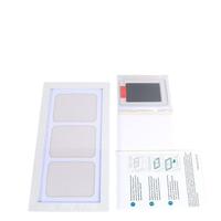 Cadre personnalisé OEM/ODM en MDF écologique pour empreintes de mains et de pieds de bébé, cadre souvenir sans encre pour nouveau-né, marque privée pour marques de bébés