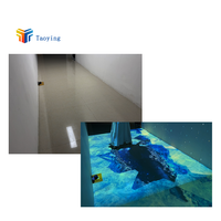 Jeux interactifs de projection de sol Projecteur 3D immersif intérieur et extérieur