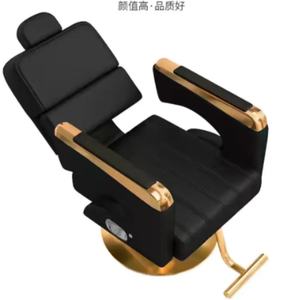 Chaise de coiffure haut de gamme 2025 S pour salon de coiffure, équipement de salon de coiffure, chaise relevable, beauté pour shampooing, coupe de cheveux, permanente, teinture de cheveux, salon - Product Image 1