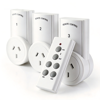 Prise de courant télécommandée sans fil 230V, norme AU universelle pour la maison, téléviseur, lampe, commande de chauffage