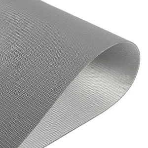 حزام ناقل PVC رمادي دقيق مطور ماسي مقاوم للتآكل وطويل مصنوع يدويًا من المصنع مباشرة