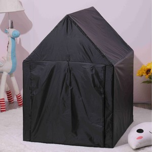 Casa de Juegos Infantil Negra, Plegable, Opaca, para Niños de 4 a 6 Años, Juguete de Integración Sensorial para Interiores - Product Image 1