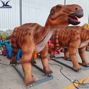 Dinosaurio mecánico Animatronic 3D Iguanodon vivo increíble modelo de dinosaurio robótico Animatronic - Product Image 5