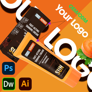 FATAZEN nouvel emballage Logo personnalisé végétalien naturel <span class=keywords><strong>carotène</strong></span> <span class=keywords><strong>bronzage</strong></span> foncé instantané produit de beauté hydratant OEM crème de <span class=keywords><strong>bronzage</strong></span> - Product Image 1