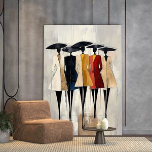 <span class=keywords><strong>Peinture</strong></span> à l'huile <span class=keywords><strong>abstraite</strong></span> peinte à la main, cadre élégant, texture décorative pour salon, style luxe léger haut de gamme pour femmes - Product Image 2