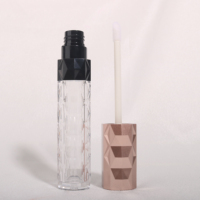 Nouveautés : Flacon de rouge à lèvres personnalisé en plastique de 10 ml, gravure personnalisée, tube de gloss unique, contenants vides pour rouge à lèvres liquide