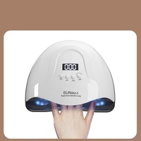 Machine de photothérapie pour ongles professionnelle 280W haute puissance, lampe UV LED pour ongles, séchage rapide du vernis gel, sécheuse à ongles pour salon de manucure