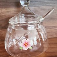 Nouveau design de pot en verre hermétique pour aliments, idéal pour le thé, les bonbons, le rangement de cuisine et l'indispensable pour les fêtes