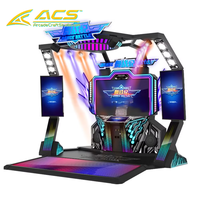 Machine de jeu d'arcade ACS Dance Battle, plateforme interactive de rythme, équipement de divertissement commercial pour lieux intérieurs
