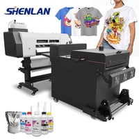 Machine d'impression de logos sur t-shirts DTF, double tête XP600 I1600, imprimante numérique à jet d'encre 60 cm, rouleau à rouleau