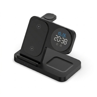 Support de charge sans fil multifonctionnel pliable 15W à charge rapide, en ABS, super économique et à prix ultra-bas