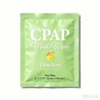 Lingettes CPAP XL et lingettes nettoyantes humides non parfumées pour CPAP, format voyage