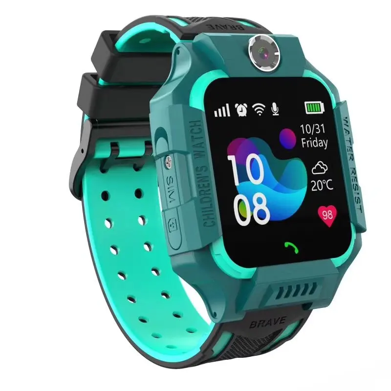 Azufit touch screen camera SOS calling cheaper gps tracker Kids Smart Watch SIM card