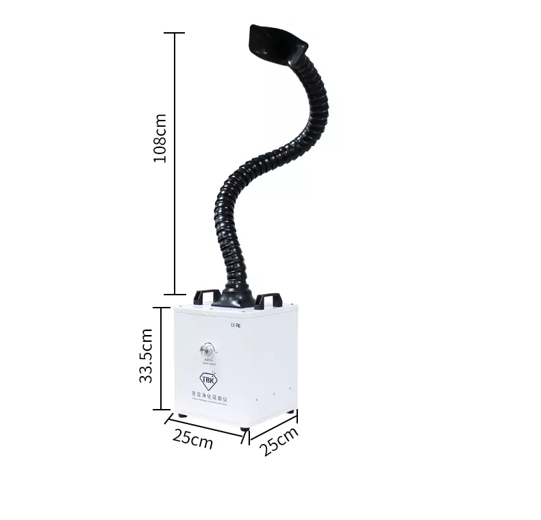 Пылеуловитель tbk для пайки, инструмент для поглощения дыма, высокофильтрующая лазерная машина, очиститель воздуха и пыли