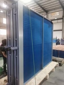 Bobine de condenseur refroidie par air avec tube en cuivre, ailettes en aluminium et ventilateur axial pour les unités de réfrigération HVAC commerciales - Product Image 6