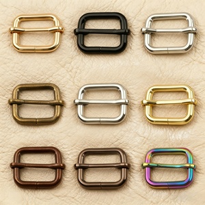 Tùy Chỉnh Kim Loại Hình Chữ Nhật Điều Chỉnh Trượt Mạnh Mẽ An Toàn Vành Đai Túi Phần Cứng Khóa Tri-Trượt Thanh Trượt Cho Tự Làm Túi Ví Phụ Kiện - Product Image 1